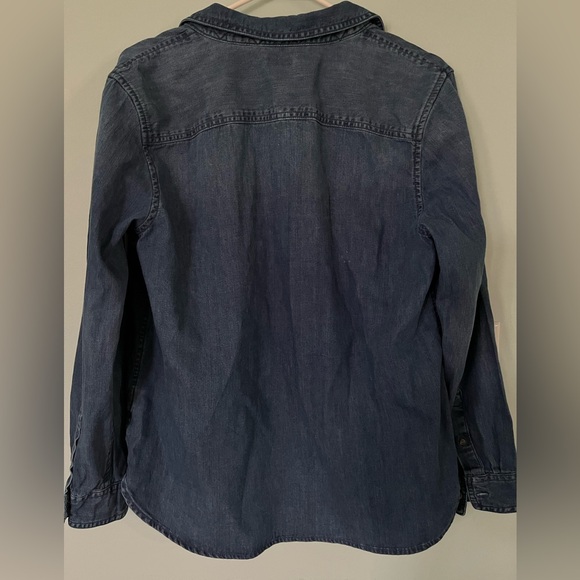 LL Bean Denim Button-Up - Picture 3 of 7